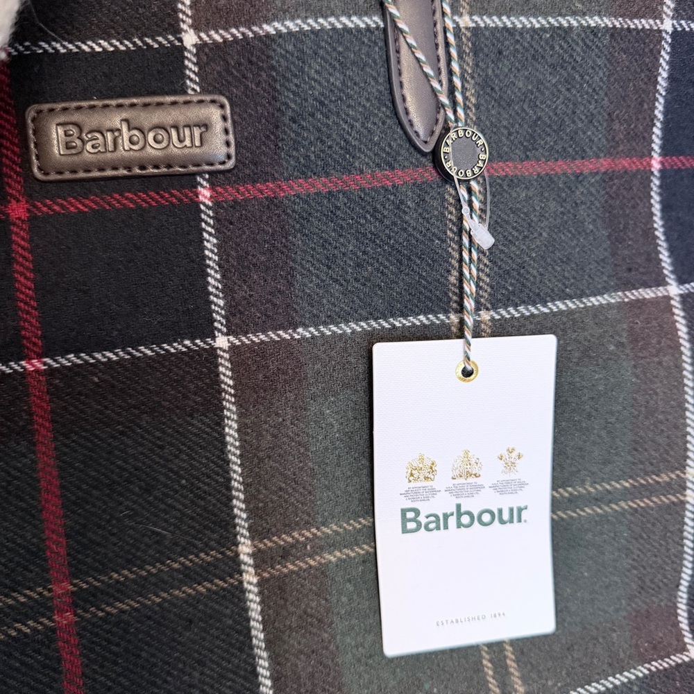 Barbour Witford tartan tote bag - Picture 4 of 9
